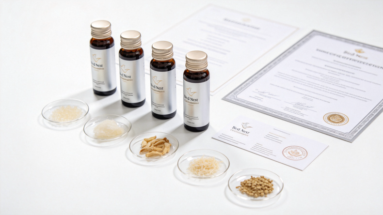 Últimos casos de empresas sobre Cómo elegir un fabricante premium de bebidas de colágeno Bird Nest: certificaciones, pruebas y señales de alerta