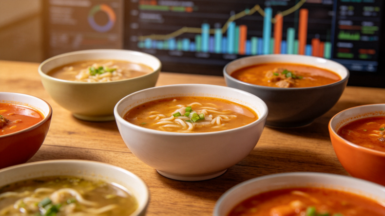 Últimos casos de empresas sobre Crecimiento del mercado OEM de sopa instantánea: tendencias globales, análisis regional y marca privada para marcas de sopa nutritiva
