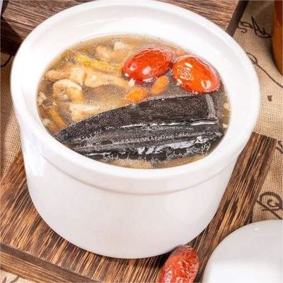 comprar Sopa instantánea de bajo contenido calórico de origen chino Ganoderma Dendrobium hueso de dragón Fabricación en línea