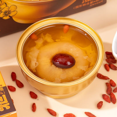 comprar Sopa instantánea de pera Tremella con cáscara de mandarina envejecida Postre de colágeno de origen vegetal Bajo azúcar Sin conservantes Apoyo a la salud intestinal Fabricación en línea