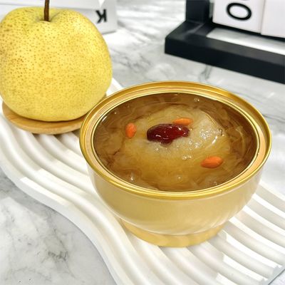 Buen precio Sopa de pera al horno con Tremella, alimentos para la decompresión, alimentos de temporada y cuidado de la vejez son apropiados. en línea