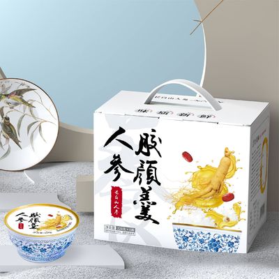Buen precio Ginseng envasado Colágeno Postre Sopa de reemplazo de comidas dulce natural en línea