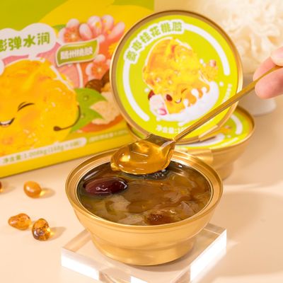 Buen precio Ginger Date Osmanthus y chicle de melocotón calentar el corazón y el estómago caja de regalo dulce y fragante en línea