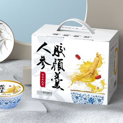 Buen precio Ginseng Colágeno Postre Ginseng nutritivo Refresca y reponga la vitalidad llena de colágeno en línea