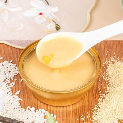 Buen precio Crema de arroz dorado Zeagrove, alimentos para el cuidado, calmar los nervios y ayudar al sueño, alimentos ricos en proteínas y bajos en grasas, alimentos vegetarianos en línea