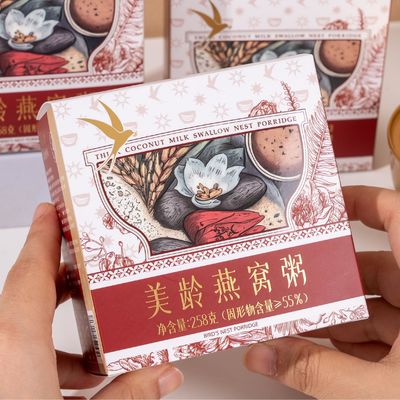 Buen precio Zeagrove Meiling Nido de pájaro Porridge Azúcar en la sangre más baja Los granos naturales son fáciles de absorber en línea