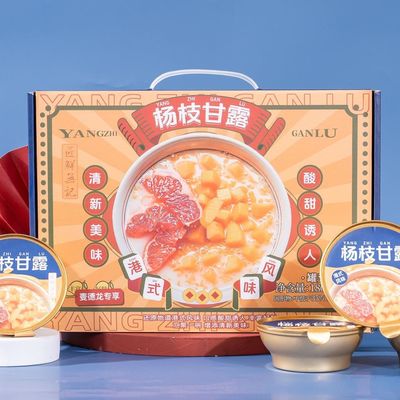 Buen precio Mango instantáneo Sago Pomelo Frutas tropicales Sago Postre Mango Sago Postre en lata Mango Sago con frutas frescas Cero aditivos en línea