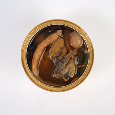 Buen precio Sopa de ginseng Suplemento nutricional Sopa Alimentos instantáneos saludables Enlatados Comidas preparadas Sopa de refuerzo en línea