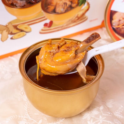 Buen precio Sopa instantánea amigable con la pereza Sopa medicinal de ginseng deliciosa 5 minutos autocalentándose y listo para comer Sopa nutricional ultra baja en purinas en línea