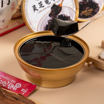 Buen precio Bebidas y postres saludables Ganoderma lucidum Guiling Jelly Medicina herbal tradicional Mejora el sueño Alivia el estrés en línea