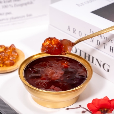 Buen precio Goma de rosa de melocotón postre para hidratación de la piel antienvejecimiento y colágeno apoyo de hierbas belleza y bienestar de la mujer en línea