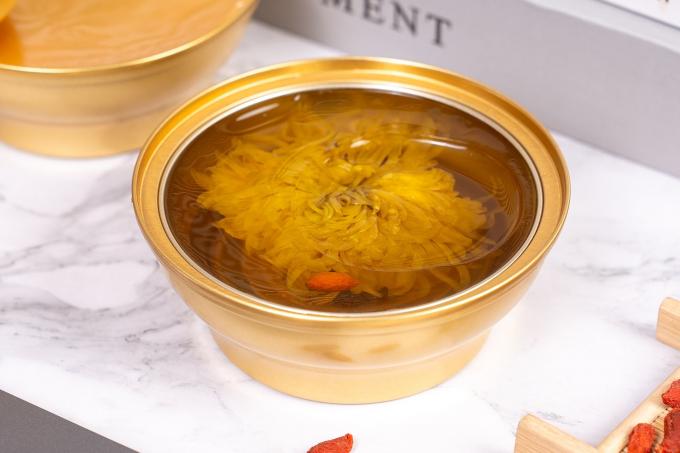 Stone Lotus Chrysanthemum Jelly – Herbal Nourishing Dessert